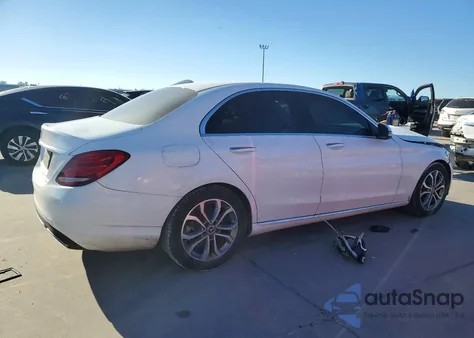 2018 Mercedes-Benz C 300 from USA, damaged, VIN 55SWF4JB0JU259881